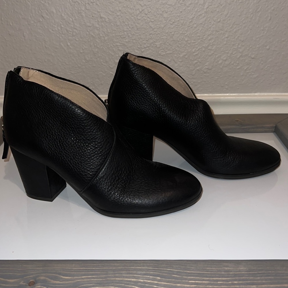 Women's Dr. Scholl’s Original Collection Block Heel Bootie Black US W size 9